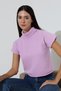 Turtleneck Short Sleeve Knitwear Sweater Women's Slim Fit Soft Textured Stylish Casual Sweater - 6