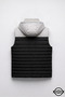 New season comfortable fit detachable hooded stand collar water and cold resistant puffer vest jacket - 5