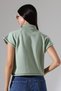 Turtleneck Short Sleeve Knitwear Sweater Women's Slim Fit Soft Textured Stylish Casual Sweater - 5