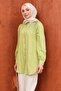 Green Stone Detailed Buttoned Shirt