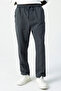 Men's Adjustable Waist Double Pocket Jogger Pants Anthracite - 9238 - 5