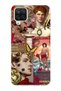 Himeros Patterned Transparent Phone Case Compatible with Samsung Galaxy A22 / M22 / M32