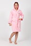 Hooded Embroidered Bamboo Cotton Children's Bathrobe