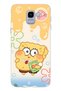 Samsung Galaxy J6 Compatible Spongebob Patterned Transparent Phone Case