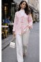 Tasseled Kimono Cardigan with Front Tie Detail - 3
