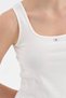 Women's Knitted Top and Woven Fabric Bottom Balloon Design Dress - 4