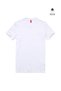 Men's Armor O Neck 1X1 Flexible Ribbed Fit Cut Short Sleeve Combed Cotton T-Shirt White - 2