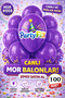 100 Purple Premium Latex Balloons |   Durable Organization Balloon