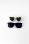 Bride & Groom Sunglasses Set of 2 Heart Model & Classic Black Party Supplies - 3