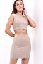 Women's Skirt-Crop 2-Piece Set Corduroy Full Lycra - 5