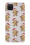 Samsung Galaxy A12 / M12 Compatible Gingerbread Pattern Transparent Phone Case