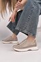 Genuine Leather Women's Daily Light Comfortable Sneaker Shoes Dd1964