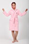 Hooded Embroidered Bamboo Cotton Children's Bathrobe - 3