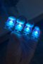 Lighted Keyboard Stress Relief Keychain Click Sound Mini Light Stress Toy Random Color Lara - 4