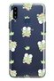 Samsung Galaxy A20S Compatible Frog Patterned Transparent Phone Case