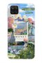 حافظة هاتف شفافة بنمط Monet Collage متوافقة مع هاتف Samsung Galaxy A22 / M22 / M32