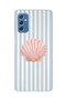 Samsung Galaxy M52 Compatible Shell Patterned Transparent Phone Case