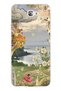 Samsung Galaxy J7 Prime Compatible Dream Garden Patterned Transparent Phone Case