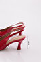 2054 Women's Pointed Toe Heeled Shoes - 5
