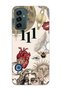 Samsung Galaxy M13 / M23 Compatible 111 Energy Patterned Transparent Phone Case