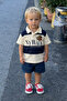 Boy's Shorts Set with Polo Collar T-Shirt, Casual Summer Comfortable Combination - 3