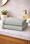 Daily 100% Cotton Waffle Towel Set – Hand Towel & Bath Towel - 2