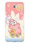 Samsung Galaxy J7 Prime Compatible Patrick Star Patterned Transparent Phone Case