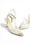 Y752093806 White Lace Thin Galvanized Heeled Women's Shoes - 6