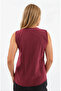 Zero Sleeve Button Front Blouse - 4