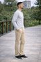 Hakim Collar Half Zipper Men's Sweatshirt