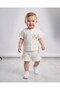 Baby Girl Summer Muslin Floral Embroidered Shorts and Shirt 6-9-12-18-24 Months Holiday Baby Set - 2