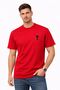 Men's Embroidered Ami Heart Detailed T-Shirt Regular Fit Cotton