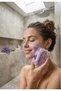 Natural Pumpkin Fiber Lavender Soap 110 Gr Purifying Relaxing Skin Care with Exfoliating Effect - 5
