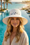 Women's Straw Hat – with Bow Accessory, Perfect for Daily Outfits