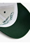 Cotton Embroidery Detailed Cap Hat - 4