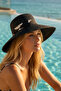 Women's Natural Straw Hat – Minimal Band Detail - 2
