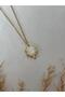 Pearlescent Gold Steel Necklace - 2