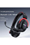 Tri-Mode Gaming Headset Bluetooth 2.4G Wired Over Ear Headphones with Detachable Mic | Flare Gadgets - 2