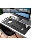 K KNODEL Large Office Leather Desk Mat, Mouse and Keyboard Pad, Computer and Laptop Mat, Desktop )