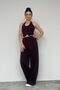 Women's Backless Button Detailed Vest Double Set - 5