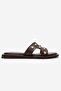 Women's Pearl Slippers Brown - 2