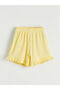 Seray New Season Ruffle Detailed Ribbed Girls' Shorts - 2