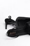 Classic Heeled Shoes Satin Heeled Women's Open Back Shoes - 5