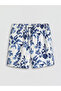 Swim Shorts - Dark blue - Patterned - 5