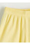 Seray New Season Ruffle Detailed Ribbed Girls' Shorts - 3