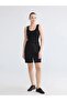 U Neck Women's Ribbed Tank Top (S6) - 2