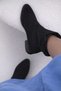 Gobi Women's Suede Short Heel Perforated Laser Cut Fashion Summer Boots - 2