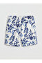 Swim Shorts - Dark blue - Patterned - 6