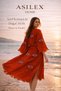 Oversize Muslin Kimono, Kaftan Women's 100% Cotton Beach and Resort Wear, Handmade Custom Design - 6
