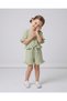 Girl's Summer Shorts Muslin Loose 2-Piece Stylish 2-3-4-5-6 Years Old Holiday Set - 2